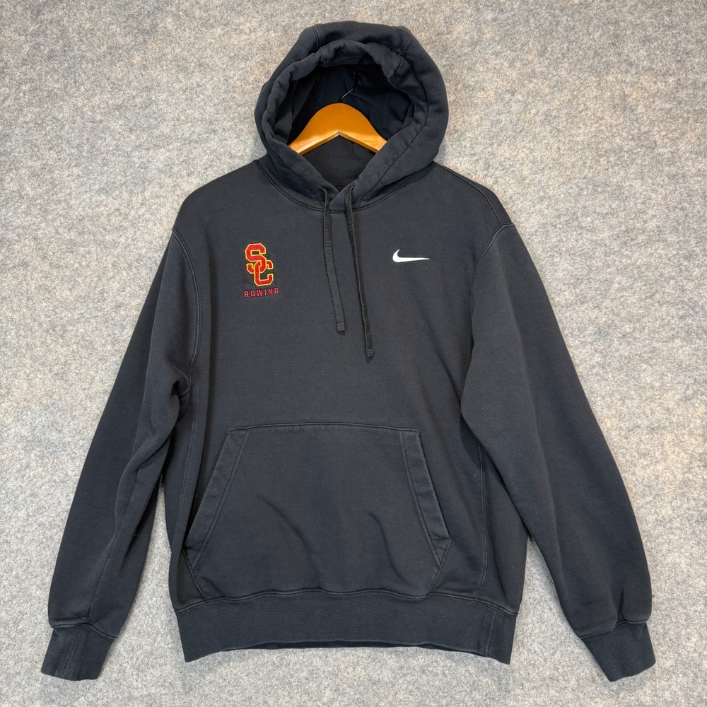 Nike USC Trojans Rowing Hoodie Sweatshirt Mens Medium Player Issued NCAA College